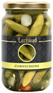 Cornichons de France au vinaigre d'alcool - 190 g